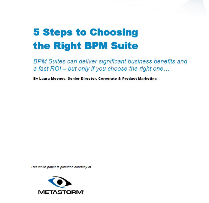 5 Steps to Choosing the Right BPM Suite