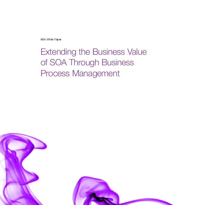 Extending the Business Value of SOA through Business Process Management