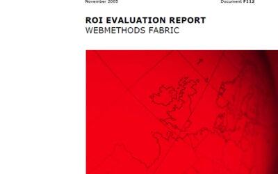 Nucleus Research Report – webMethods Delivers Real SOA ROI through webMethods Fabric