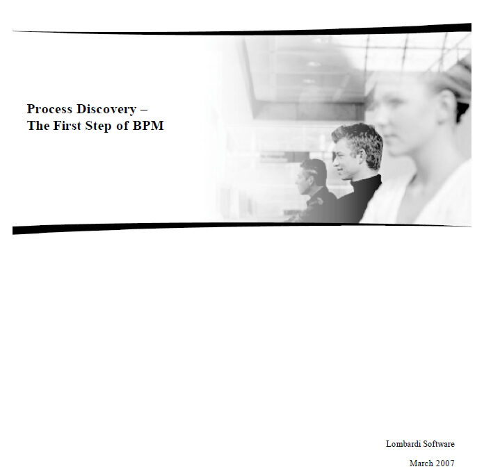 Process Discovery – The First Step of BPM