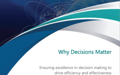 Why Decisions Matter
