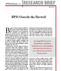 Research Brief: BPM Outside the Firewall